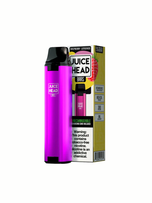 Juice Head Bars Raspberry Lemonade – Refreshing and Portable