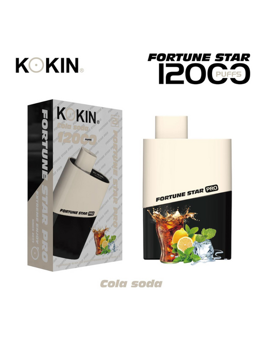 KOKIN Fortune Star Pro - 12000 Puffs - Compact & Long-Lasting